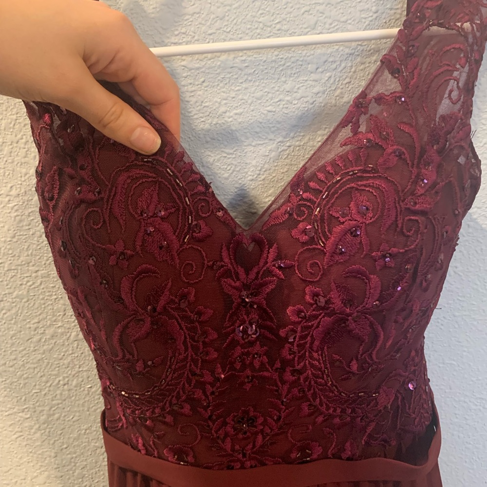 Kennedy blue Bordeaux maxi dress